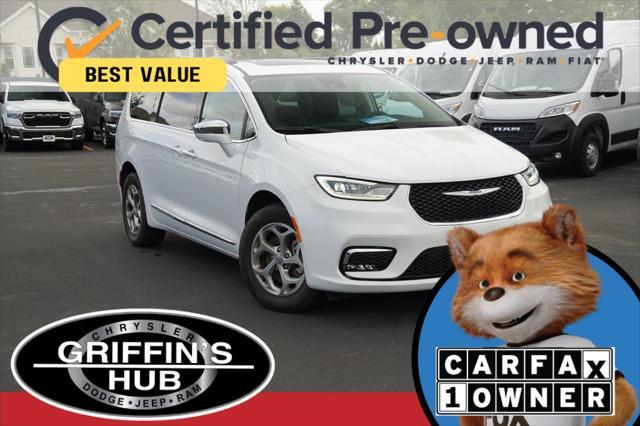 used 2022 Chrysler Pacifica car, priced at $37,544