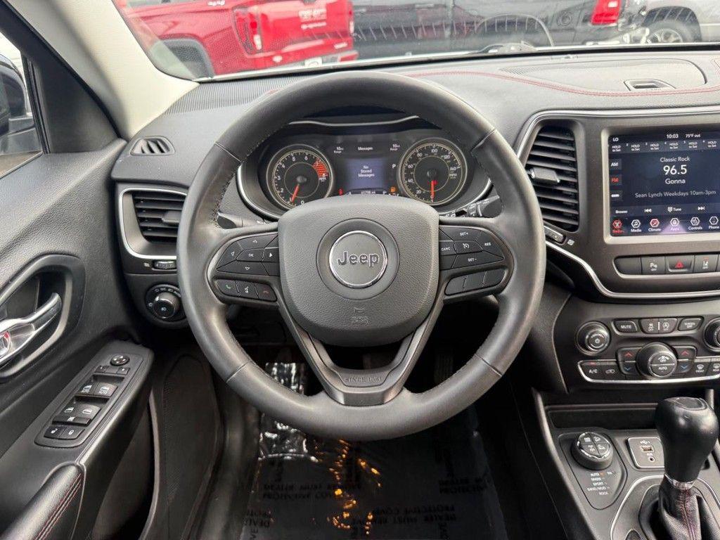 used 2022 Jeep Cherokee car, priced at $24,899