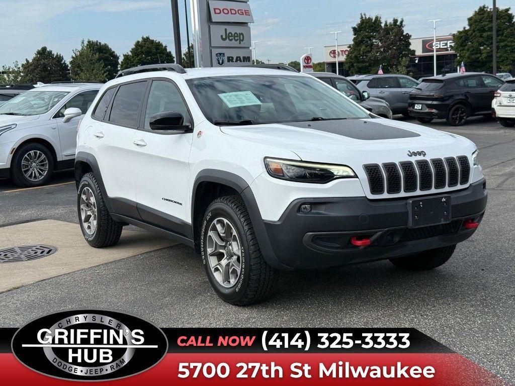 used 2022 Jeep Cherokee car, priced at $23,742