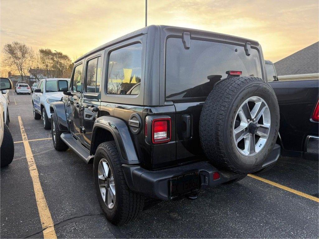 used 2021 Jeep Wrangler Unlimited car, priced at $34,874