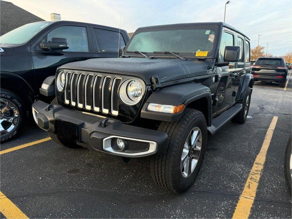 used 2021 Jeep Wrangler Unlimited car, priced at $34,874