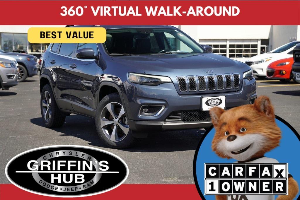used 2021 Jeep Cherokee car, priced at $26,133