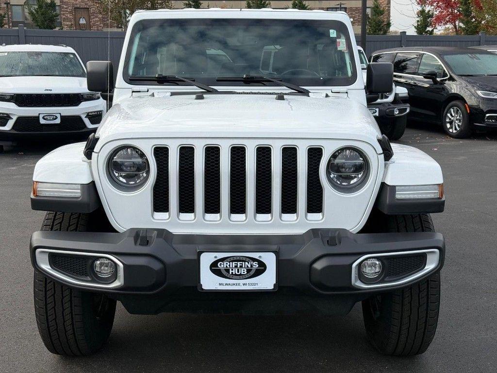 used 2021 Jeep Wrangler Unlimited car, priced at $27,883