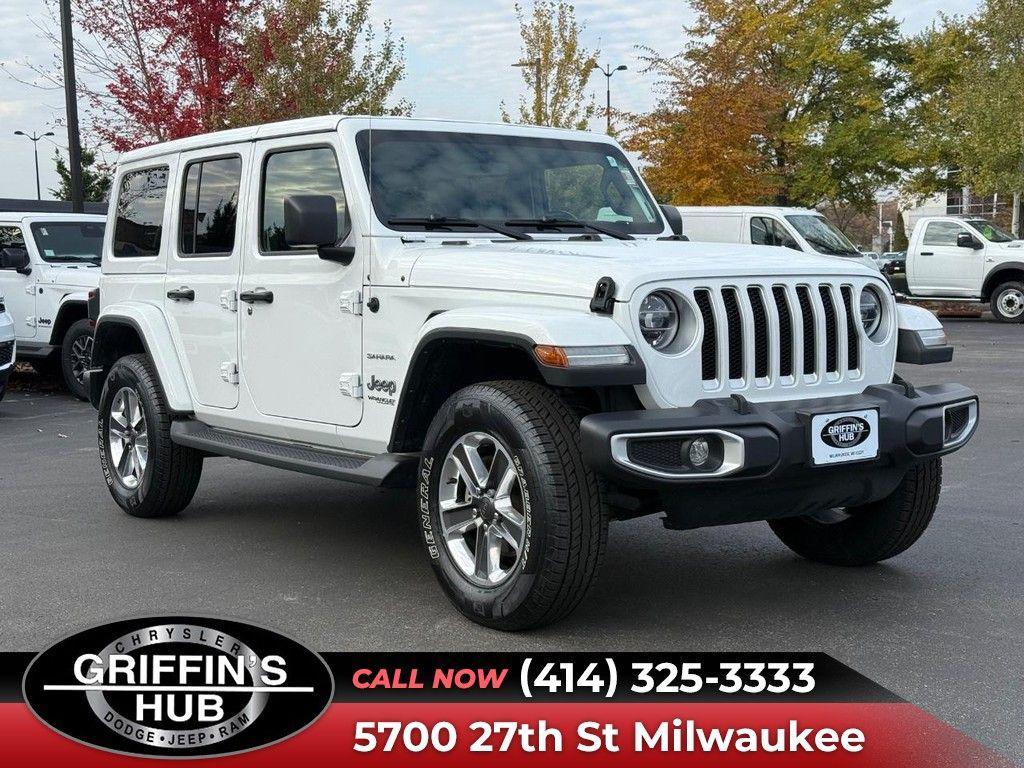 used 2021 Jeep Wrangler Unlimited car, priced at $27,883