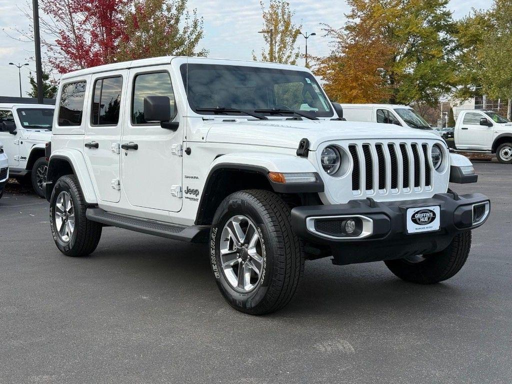 used 2021 Jeep Wrangler Unlimited car, priced at $27,883