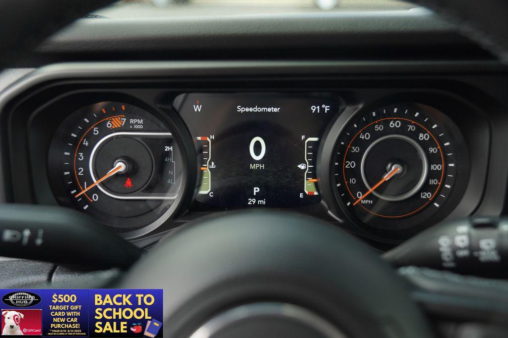 new 2025 Jeep Wrangler car, priced at $47,279