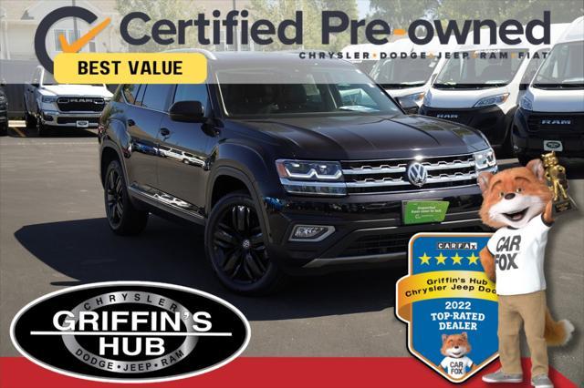 used 2019 Volkswagen Atlas car, priced at $26,501