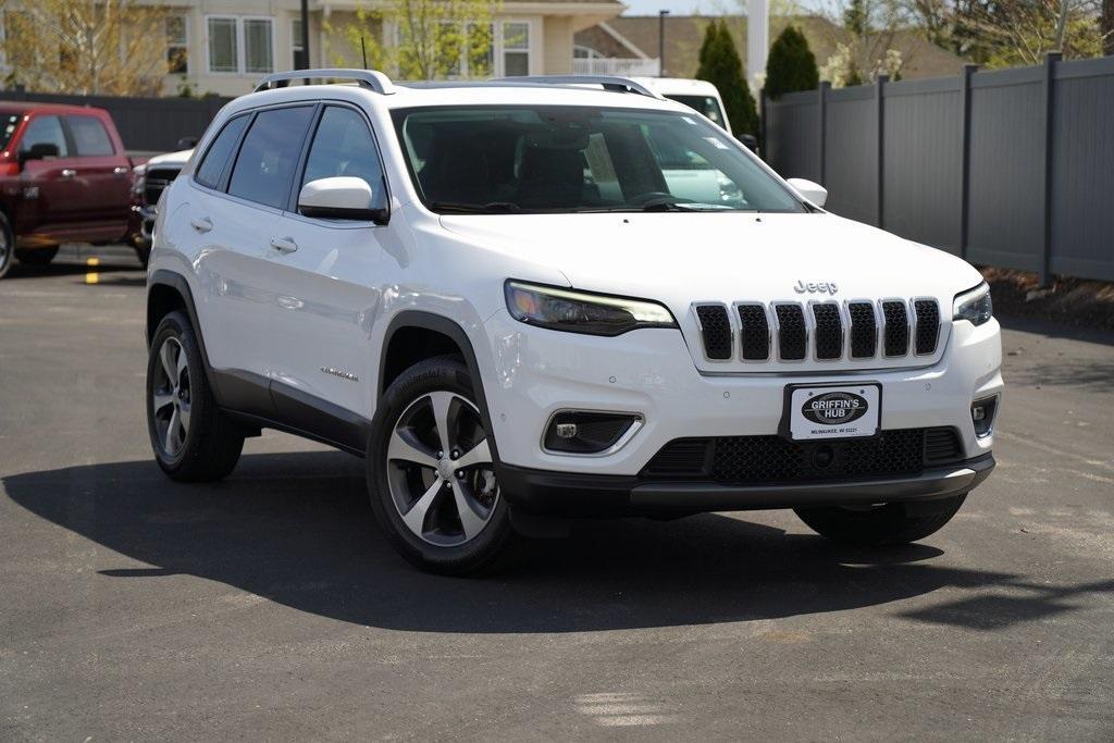 used 2021 Jeep Cherokee car, priced at $25,904