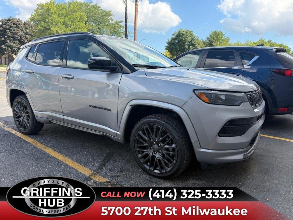 used 2023 Jeep Compass car, priced at $25,294