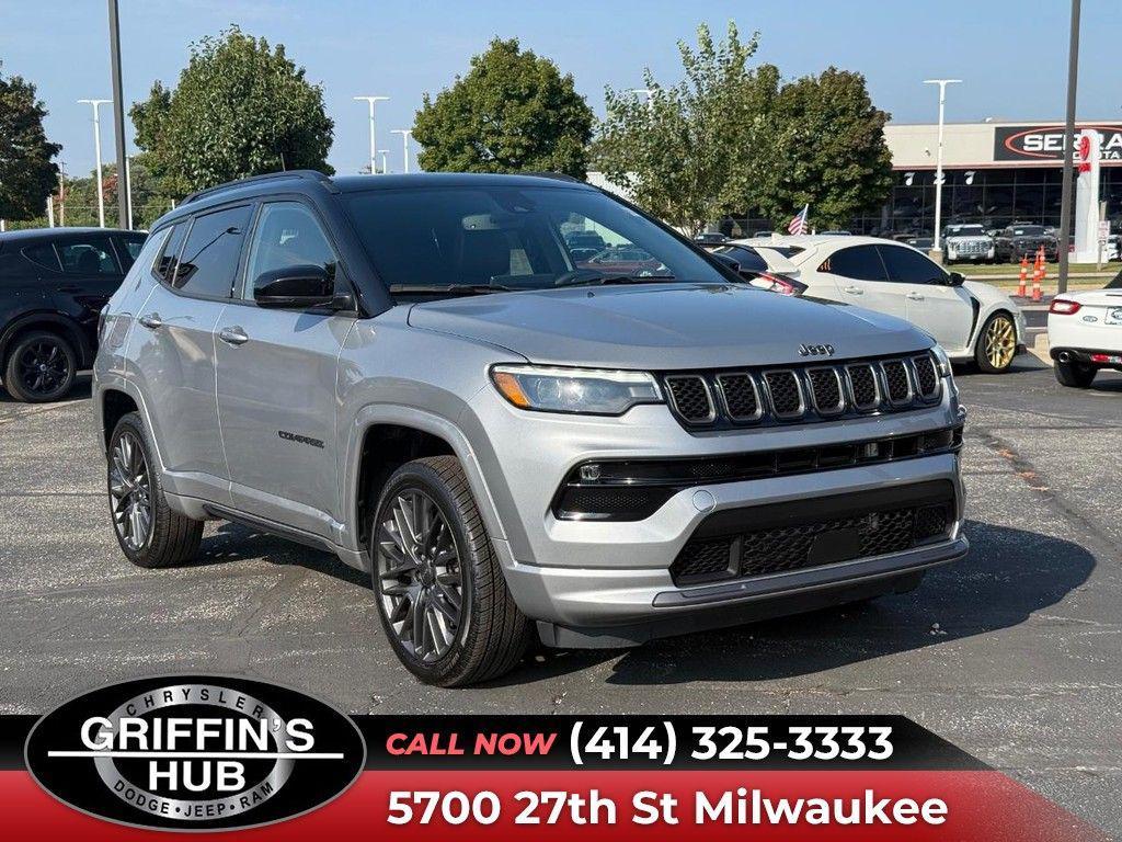 used 2023 Jeep Compass car, priced at $24,487