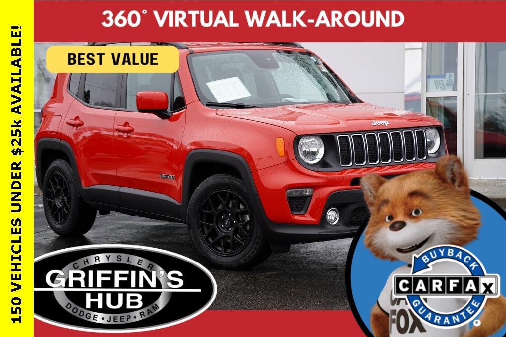 used 2019 Jeep Renegade car, priced at $15,342