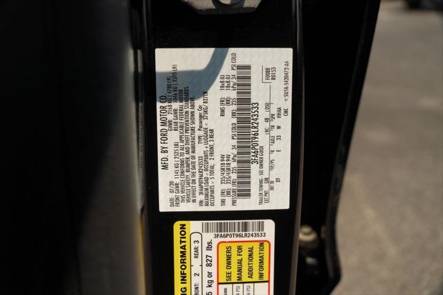 used 2020 Ford Fusion car, priced at $19,899