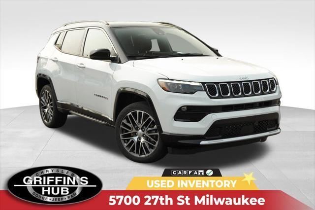 used 2023 Jeep Compass car, priced at $28,126