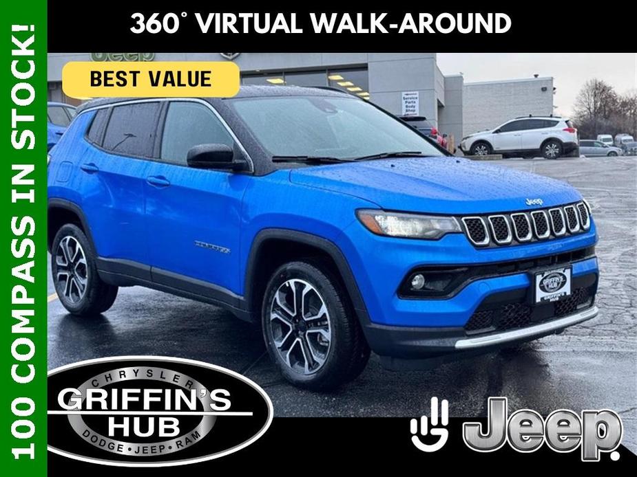 new 2024 Jeep Compass car, priced at $36,597