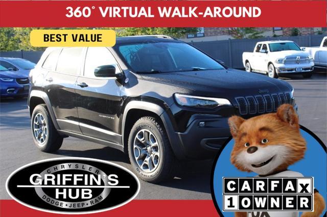 used 2022 Jeep Cherokee car, priced at $27,842