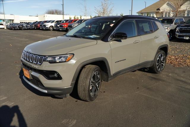 used 2022 Jeep Compass car, priced at $24,230