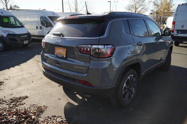 used 2022 Jeep Compass car, priced at $24,230