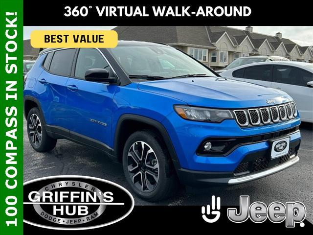 new 2024 Jeep Compass car, priced at $32,435