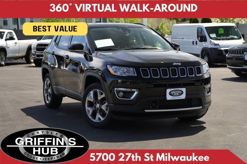 used 2021 Jeep Compass car, priced at $23,641