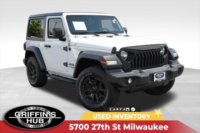 used 2019 Jeep Wrangler car, priced at $24,571