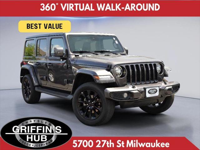 used 2021 Jeep Wrangler Unlimited car, priced at $37,463