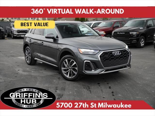 used 2022 Audi Q5 car, priced at $31,487