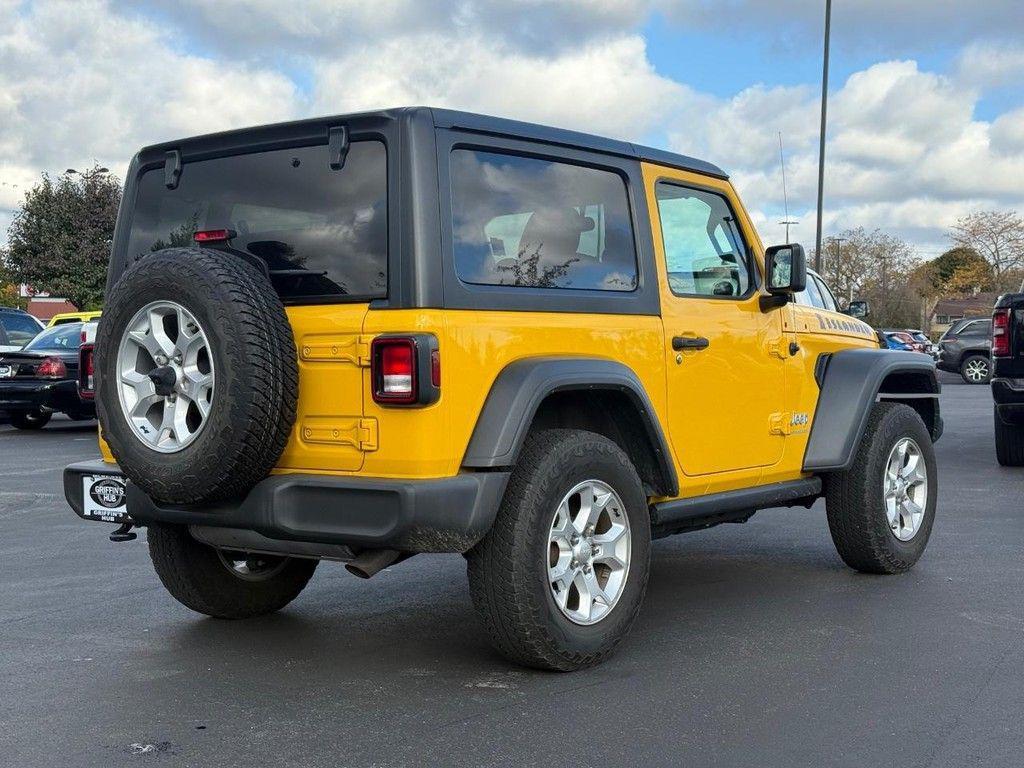 used 2021 Jeep Wrangler car, priced at $28,450