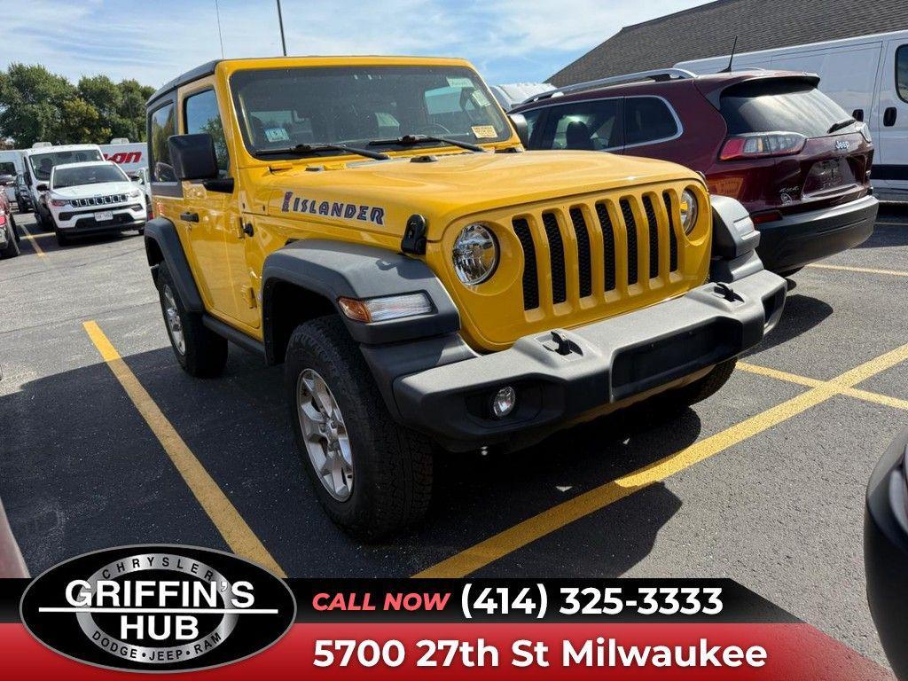 used 2021 Jeep Wrangler car, priced at $28,775