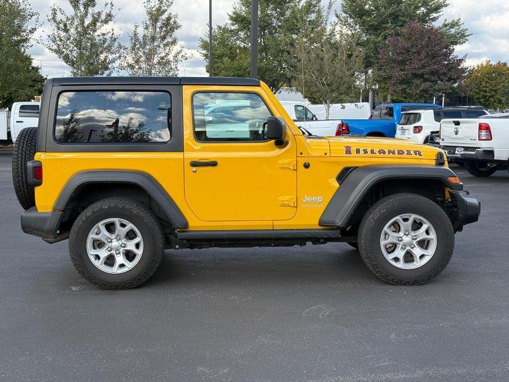 used 2021 Jeep Wrangler car, priced at $28,450