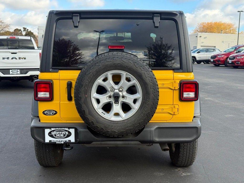 used 2021 Jeep Wrangler car, priced at $28,450