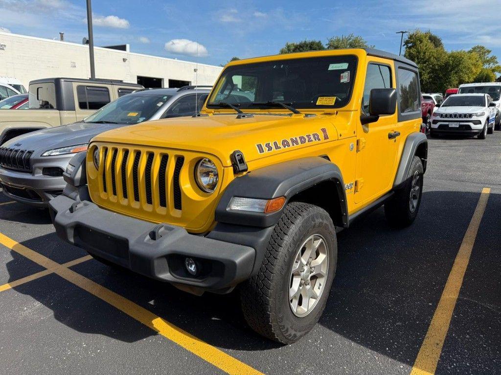 used 2021 Jeep Wrangler car, priced at $28,775