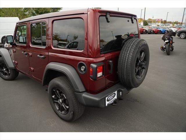 used 2021 Jeep Wrangler Unlimited car, priced at $31,305