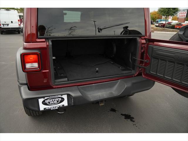 used 2021 Jeep Wrangler Unlimited car, priced at $31,305