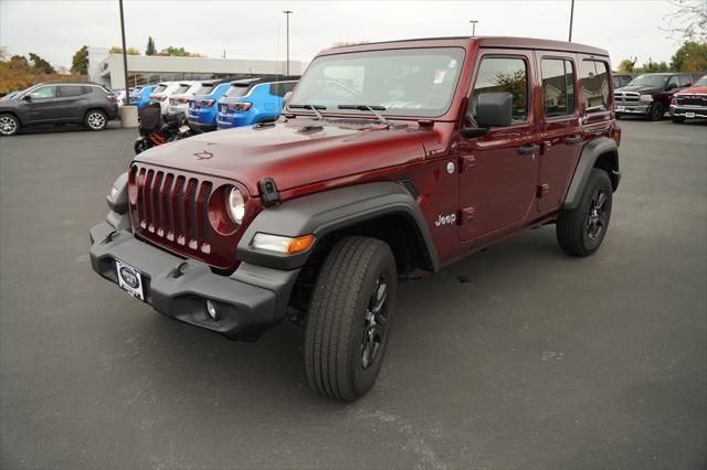 used 2021 Jeep Wrangler Unlimited car, priced at $33,514