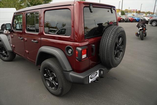 used 2021 Jeep Wrangler Unlimited car, priced at $33,514