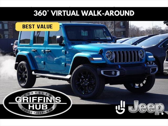 new 2024 Jeep Wrangler 4xe car, priced at $53,912