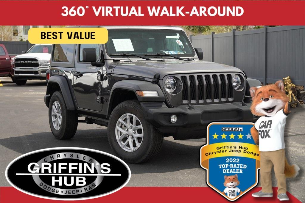 used 2023 Jeep Wrangler car, priced at $36,612