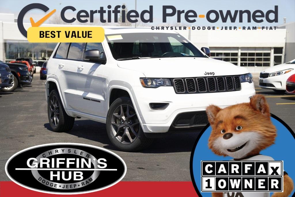 used 2021 Jeep Grand Cherokee car, priced at $33,203