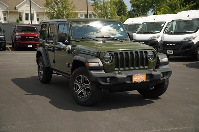 used 2020 Jeep Wrangler Unlimited car, priced at $31,647