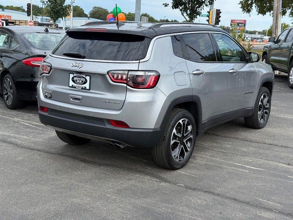 used 2022 Jeep Compass car, priced at $23,495