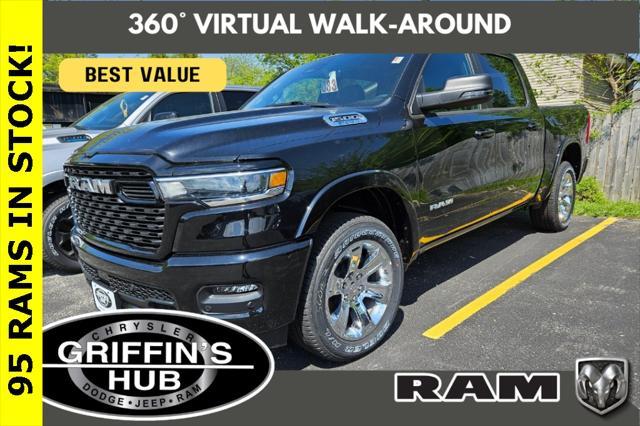 new 2025 Ram 1500 car, priced at $49,607