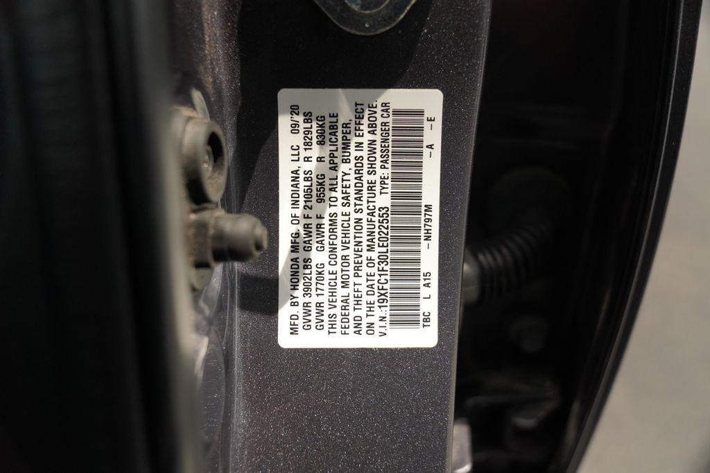 used 2020 Honda Civic car, priced at $19,998