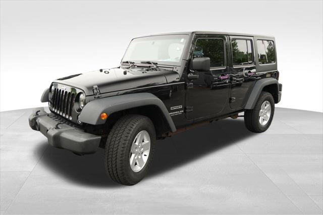 used 2017 Jeep Wrangler Unlimited car, priced at $21,700