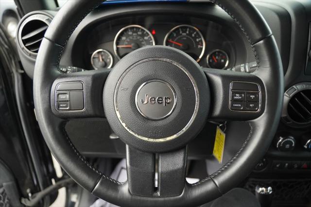 used 2017 Jeep Wrangler Unlimited car, priced at $21,700