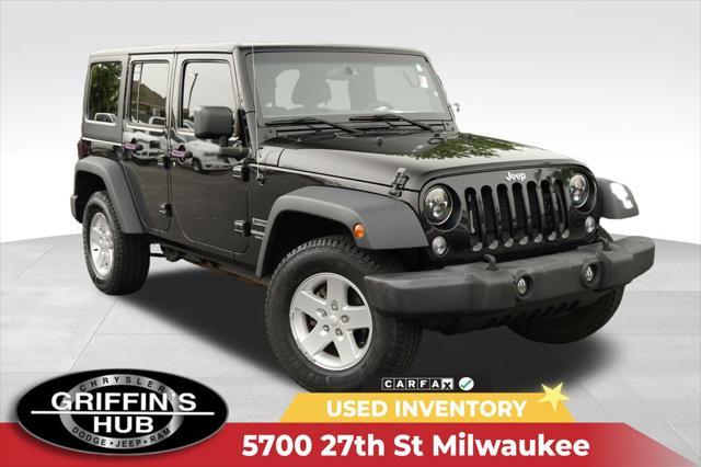 used 2017 Jeep Wrangler Unlimited car, priced at $21,700