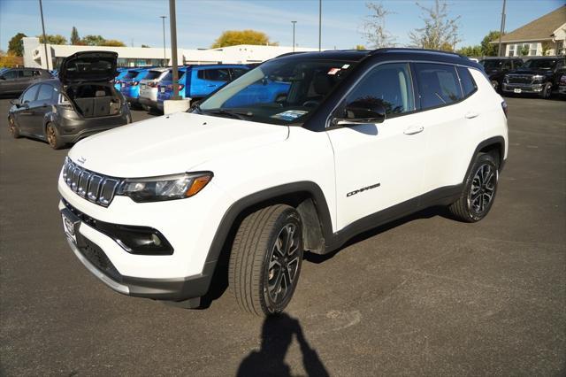 used 2022 Jeep Compass car, priced at $24,218