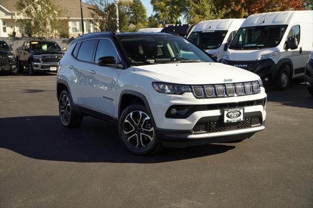 used 2022 Jeep Compass car, priced at $24,218