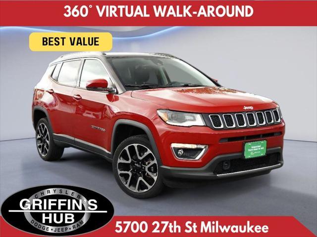 used 2017 Jeep New Compass car, priced at $18,423