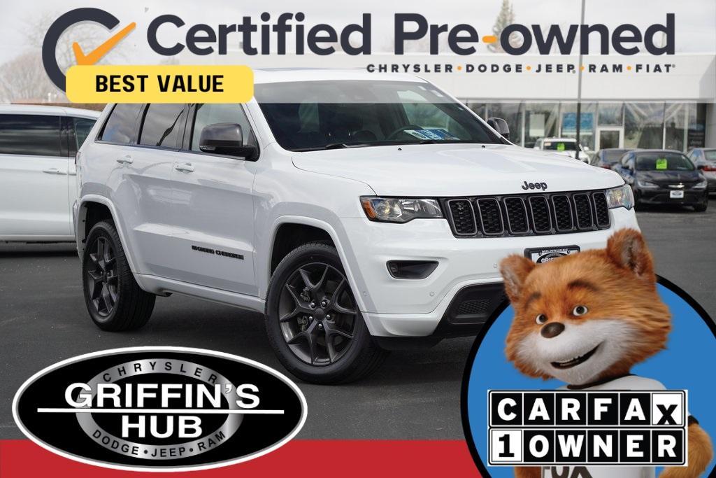 used 2021 Jeep Grand Cherokee car, priced at $32,962
