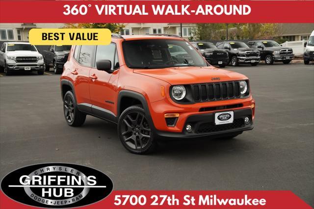 used 2021 Jeep Renegade car, priced at $19,714